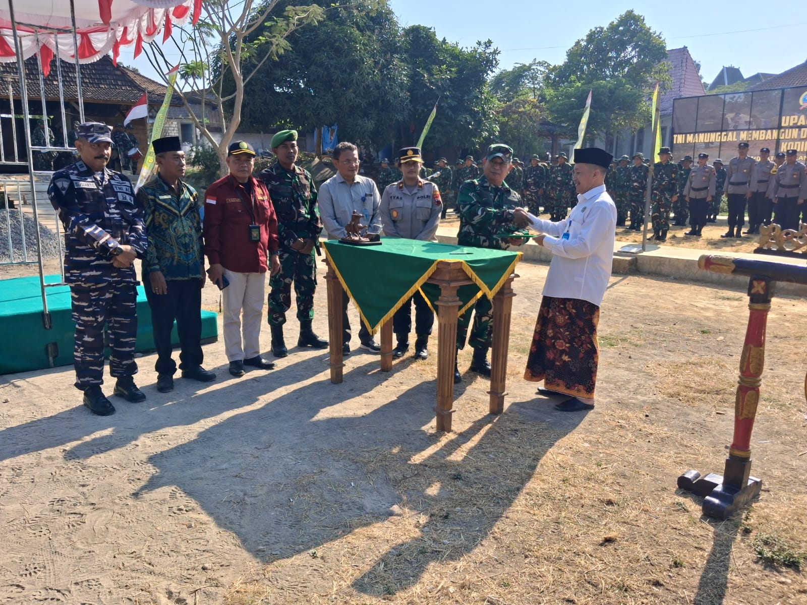 Penutupan TMMD Sengkuyung Tahap III Desa Pondokrejo Kec.Bulu