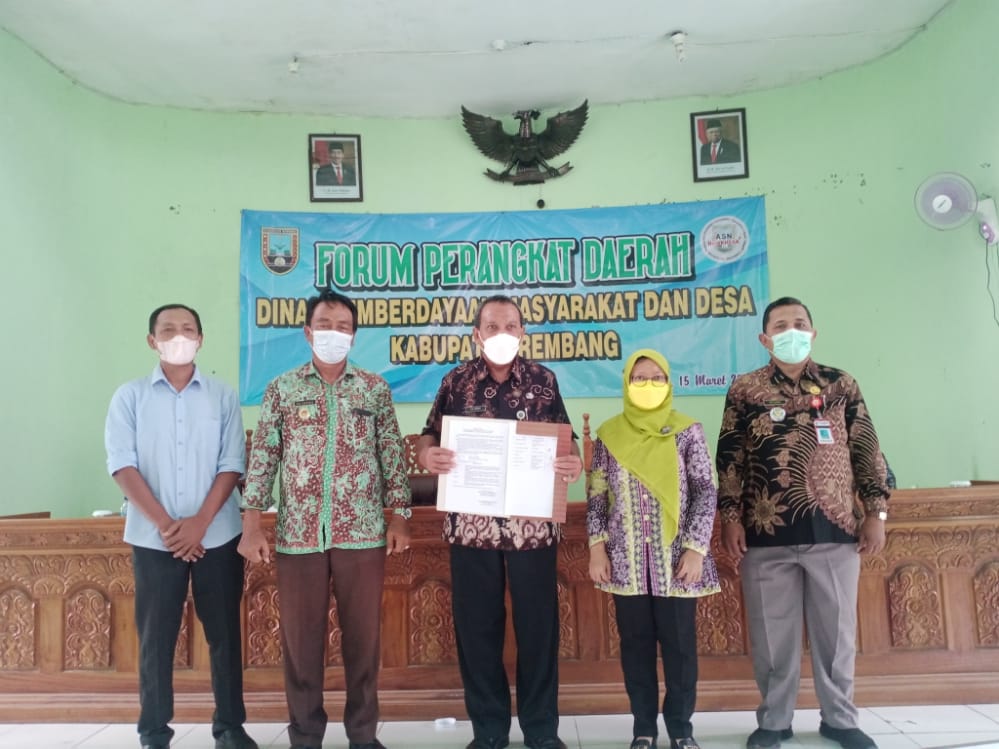 FORUM PERANGKAT DAERAH TAHUN ANGGARAN 2023 DINAS PEMBERDAYAAN MASYARAKAT DAN DESA KABUPATEN REMBANG