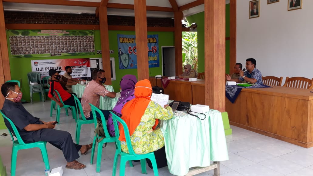 MONITORING DAN EVALUASI LPMD DI DESA JATIHADI KECAMATAN SUMBER